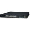 Planét SGS-6341-24T4X L3 switch, 24x1Gb, 4x10Gb SFP+, HW/IP stack, VSF/Cluster
