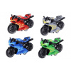 Wiky Motorka 9cm na spätné natiahnutie - modrá