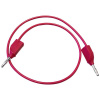Mueller Electric BU-2929-M-20-2 merací kábel [banánikova zástrčka 4 mm - banánikova zástrčka 4 mm] 0.5 m červená 1 ks; BU-2929-M-20-2