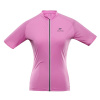 Dámsky cyklistický dres s cool-dry ALPINE PRE SAGENA 2 ružová XS