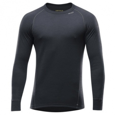 Devold DUO ACTIVE MERINO 210 SHIRT MAN - black GO 237 224 A 951A S