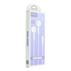 Handsfree Wires earphones with micro PA-E65 jack 3,5mm biele