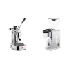 La Pavoni Europiccola Lusso + Rocket Espresso FAUSTINO 3.1, white