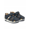 Mayoral detské sandále z prírodnej kože, modré veľkosť 19