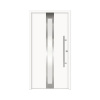 Hliníkovo-oceľové vchodové dvere pasívne Anthene 110 x 210 cm P biele