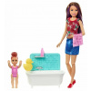 Mattel Barbie opatrovateľka-kúpanie