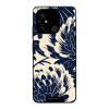 Lesklý kryt Mobiwear Glossy - Xiaomi Redmi 12C - GA40G Modré a béžové květy (Prémiové lesklé pouzdro, obal, kryt Mobiwear Glossy na mobil Xiaomi Redmi 12C - GA40G Modré a béžové květy, materiál Plast