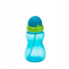 Canpol babies fľaša športová so slamkou malá modrá 270 ml