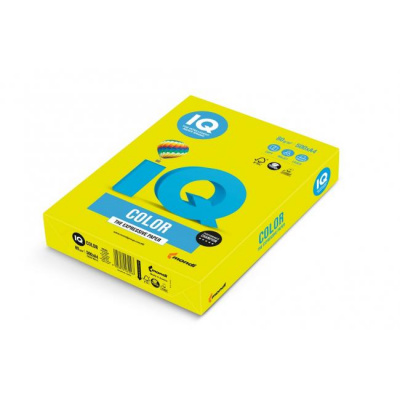 Mondi Farebný papier IQ color neónovo žltý NEOGB, A4, 80g