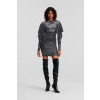 ŠATY KARL LAGERFELD SEQUIN DRESS SILVER