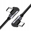 Ugreen Elbow 70529 USB Type C - USB Type C, Power Delivery Quick Charge Fcp 3 A , 1m, šedý