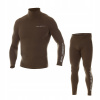 Sada Brubeck Ranger Wool Khaki XXL (Termoaktívne spodné prádlo mužov Brubeck Ranger XXL)