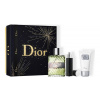 Christian Dior Eau Sauvage SET: Toaletná voda 100ml + Toaletná voda 10ml + Sprchovací gél 50ml pre mužov