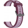Silikónový remienok Ricardo 20mm (Garmin Venu, Venu Sq, Venu Sq 2, Venu 2 plus aj.), fialový, Quick Release