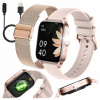 Inteligentné hodinky Lewer I126 IPS Bluetooth IP67 zlaté