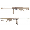 Snow Wolf Airsoft sniper M82 BARRETT (SW-02) s dvojnožkou - TAN