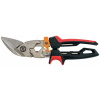 nožnice na plech ľavé offsetové PowerGear červené Fiskars 1027211