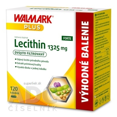 WALMARK Lecithin FORTE 1325 mg cps 1x120 ks, 8596024014212