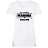 Najlepšia mamina v galaxii - Biela , Dámske , L