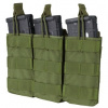 Condor Outdoor Molle trojitá na zásob. 3xM4 otvorená oliv