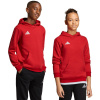 Detská mikina adidas Entrada 26 Hoody červená JZ6568 176CM