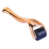 Mikroihličkový valček na ošetrenie tváre (Single Microneedle Roller Golden Handle)