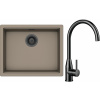 Set Schock S32-5 (drez Kiruna N-100L Twilight + batéria Kavus Gunmetal brushed + komponenty Gunmetal brushed)