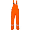 Portwest FR27 BIZFLAME PLUS Nehorľavé nohavice na traky L, Fluorescenčno oranžová