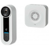 NEDIS Wi-Fi šikovný dverný telefón/ 1536x1536/ 3.1Mpx/ IP65/ Cloudové úložisko (voliteľne)/ microSD/ Onvif/ snímač pohybu