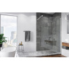 Sprchové dvere - Kabína Walk In EASY STR 100 s bielou stenou SANSWISS (Sprchové dvere - Kabína Walk In EASY STR 100 s bielou stenou SANSWISS)