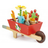 Záhradné koliesko s kvetinami Tender Leaf Garden Wheelbarrow Set uni