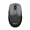 C-TECH myš WLM-13 Dual mode, bezdrátová, BT5.0 + 2,4GHz, 1600DPI, 6 tlačítek, USB nano receiver, černá (WLM-13BK)