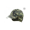 Delphin Zimná LED šiltovka OutLINE Camo - UNI