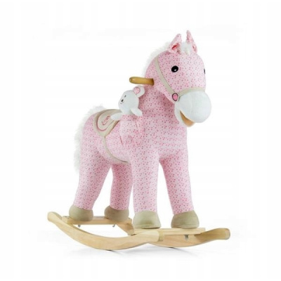 Milly Mally Hojdací koník Pony ružový