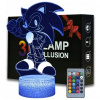Nočná lampa Sonic 16 farieb