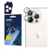 3mk ochrana kamery HARDY Lens Protection Pro pro iPhone 13 Pro/13 Pro Max Silver 5903108573535