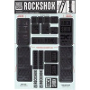 ROCK SHOX 11.4318.003.514 - DECAL KIT 35MM DC STEALTH