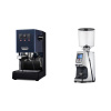 Gaggia New Classic EVO, blue + Eureka Atom Specialty 75, chrome