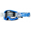 100% okuliare Strata MX MTB Roll off Blue Lagoon číre sklá 100% 50420-002-02