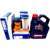 4 FILTRE BOSCH + 5L OLEJA MOTUL 5W30 A3/B4 GOLF VII PASSAT B8 1.6 TDI / 2.0 TDI