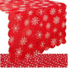 Vianočný behúň na stôl 185x35cm Ruhhy 22786 červený