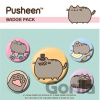 Set 5 odznakov Pusheen: Fancy