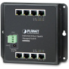 Planét WGS-4215-8T plochý L4 switch, 8x1Gb, 12-48VDC/24VAC, -40~75°C, IP30, fanless