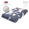 DRYBED Premium Vet Bed Golden retriever šedý 100 x 75 cm