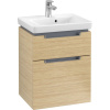 VILLEROY & BOCH Subway 2.0 závesná skrinka pod umývadielko, 2 zásuvky 485 x 379 x 590 mm, Nordic Oak, A90710VJ
