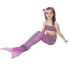 Kostým Mořská Panna Mermaid 3-pack Purple Dream Velikost: 140