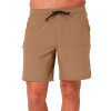 Plavky Follow All Day Shorts deep taupe L 25/26 - Odosielame do 24 hodín