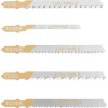 Sada pilových plátků do přímočaré pily LUX-TOOLS, 5dílná, na dřevo