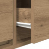vidaXL TV stolíky 2 ks dub artisan 80x31x25,5 cm spracované drevo - Hnedá - 254018-269660