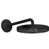 AXOR One horná sprcha 1jet, priemer 282 mm, so sprchovým ramenom 390 mm, matná čierna, 48491670